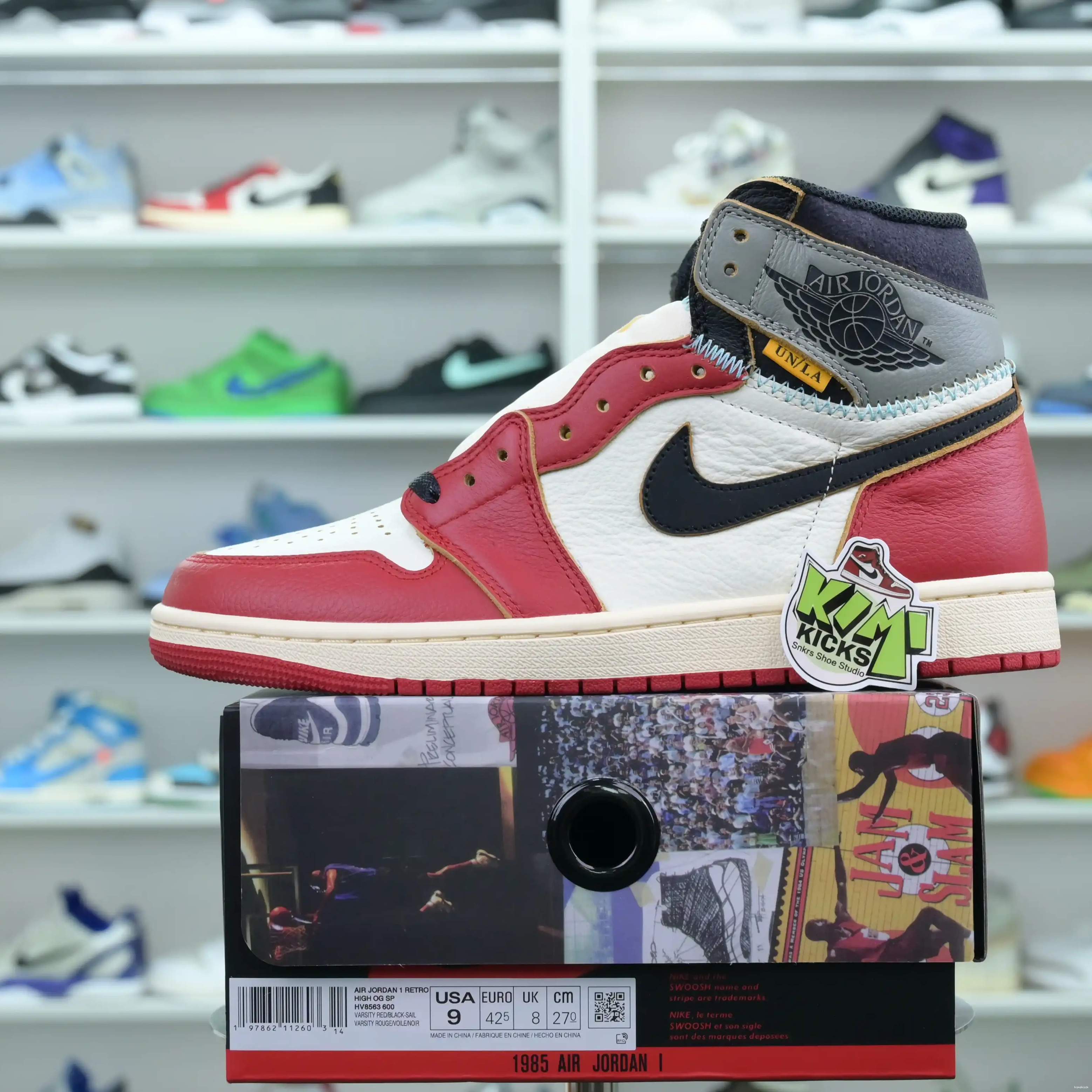 Air Jordan x Union Kimikick Jordan 1 LA 0424